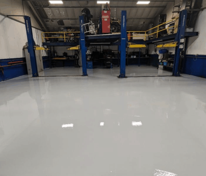 High Build Resin Floor Commercial Urban Resin Liverpool UK