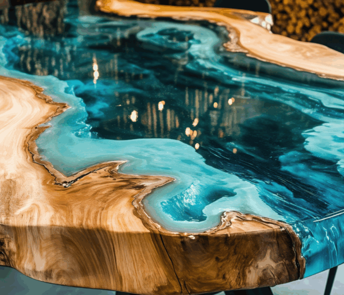 Resin River Console Tables Urban Resin Liverpool Northwest UK