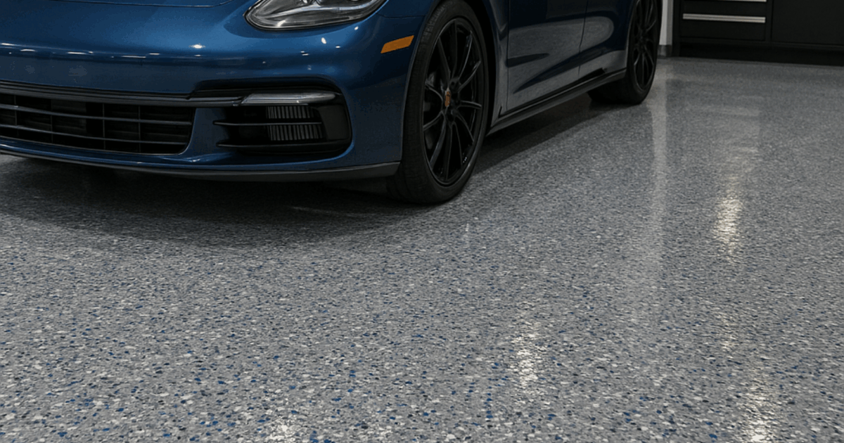 Urban Resin Epoxy Flake Floor Liverpool Northwest UK