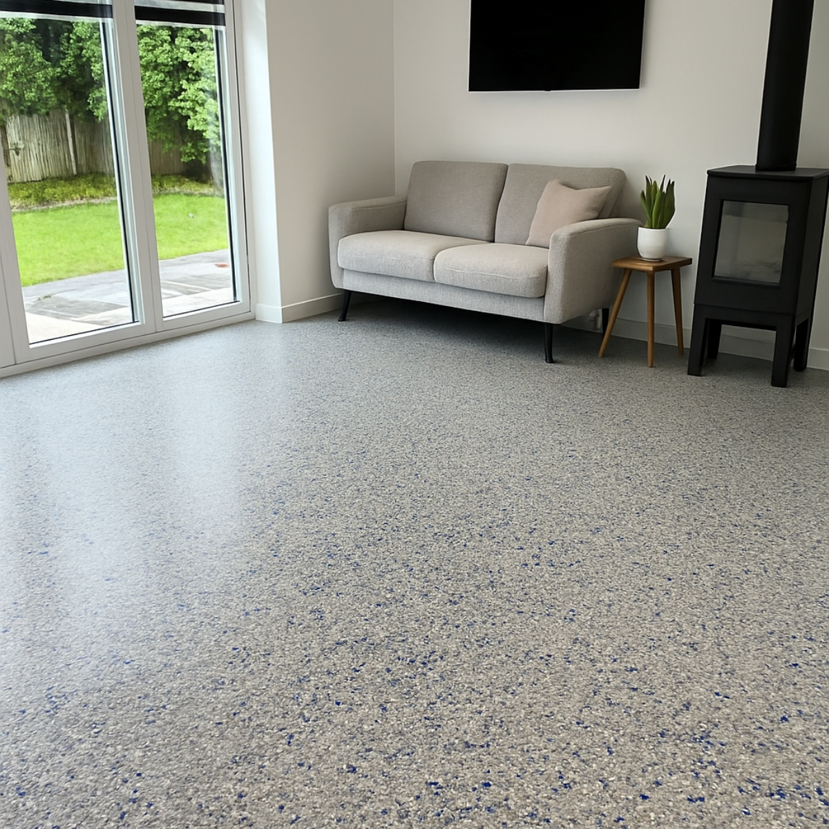 Flake Floor Home Urban Resin Liverpool Northwest UK